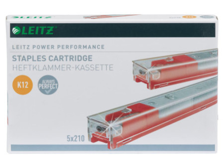 LEITZ Cartouche d'agrafes K12 pour agrafeuse gros travaux