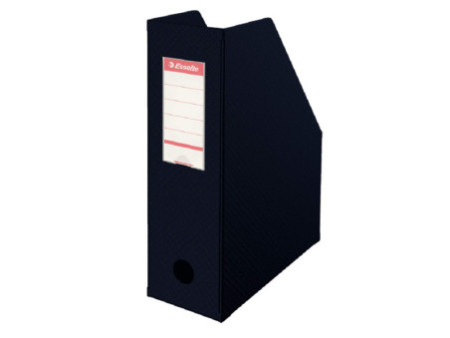 Esselte Porte-revues VIVIDA, A4, carton, noir, dos: 100 mm