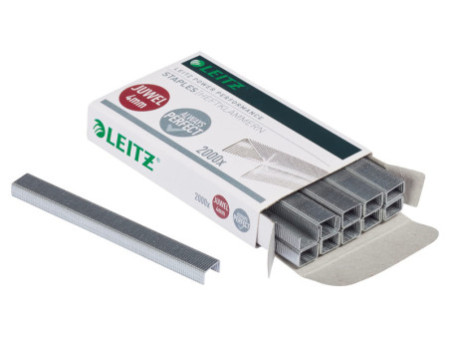 LEITZ Agrafes JUWEL, zinguées, 4 mm