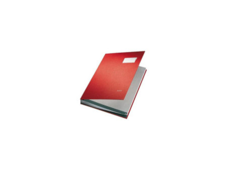 LEITZ Parapheur, revêtement en PP, 20 compartiments, rouge