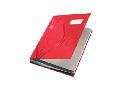 LEITZ Parapheur Design, A4, 18 compartiments, rouge