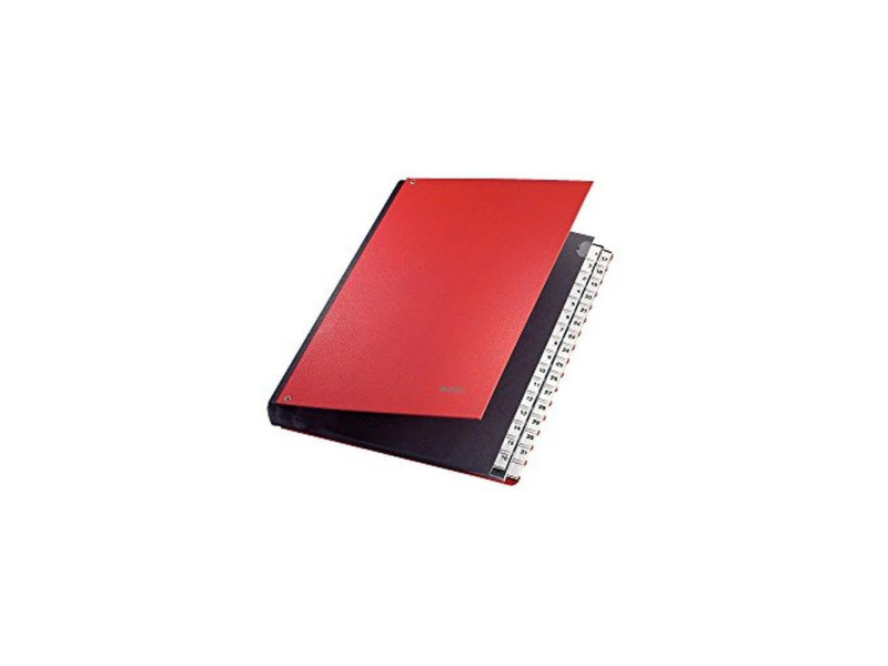 LEITZ Trieur à soufflet, A4, 1-31, 32 compartiments, rouge