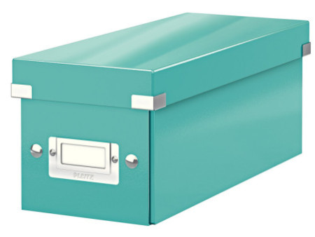 LEITZ Boîte de rangement pour CD Click & Store WOW, menthe