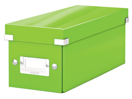 LEITZ Boîte de rangement pour CD Click & Store WOW, vert