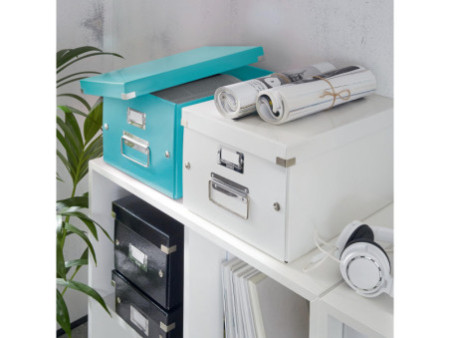 LEITZ Boîte de rangement pour DVD Click & Store, menthe