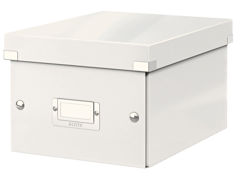 LEITZ Boîte de rangement Click & Store WOW, A5, blanc