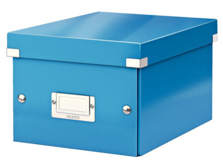 LEITZ Boîte de rangement Click & Store WOW, A5, bleu