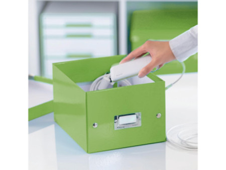 LEITZ Boîte de rangement Click & Store WOW, A5, vert