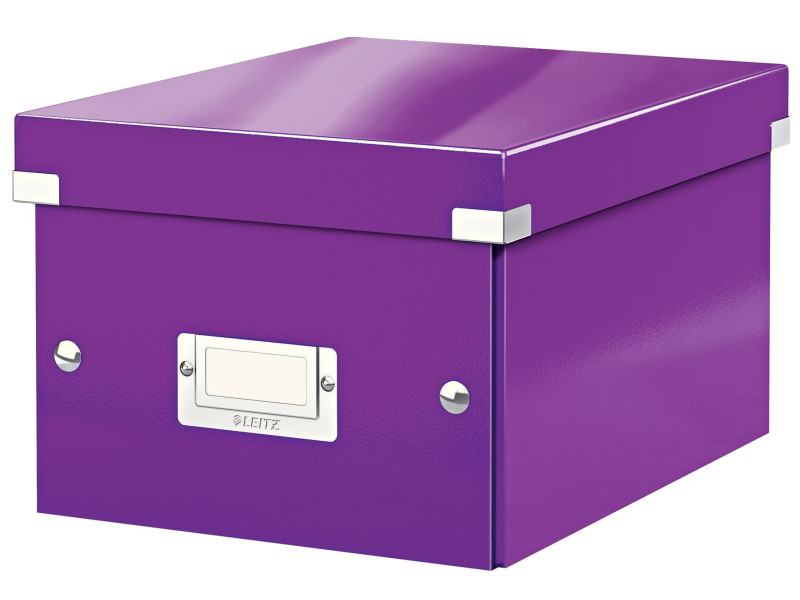 LEITZ Boîte de rangement Click & Store WOW, A5, violet