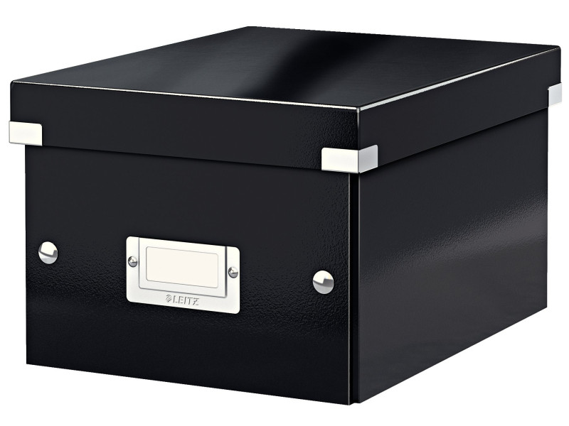 LEITZ Boîte de rangement Click & Store WOW, A5, noir