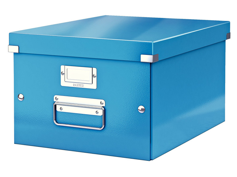 LEITZ Boîte de rangement Click & Store WOW, A4, bleu
