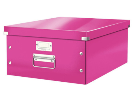 LEITZ Boîte de rangement Click & Store WOW, A3, rose