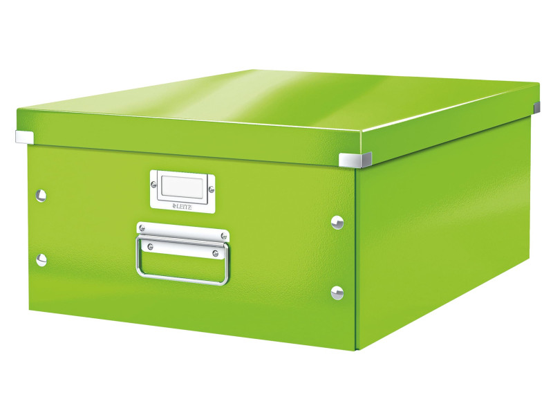 LEITZ Boîte de rangement Click & Store WOW, A3, vert