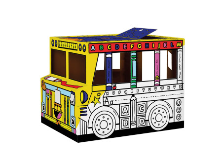 Fellowes Bus de jeu en carton ondulé