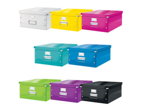 LEITZ Boîte de rangement Click & Store WOW, A3, noir