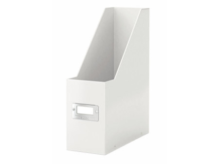 LEITZ Porte-revues Click & Store, A4, carton, blanc
