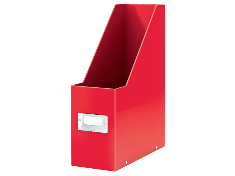 LEITZ Porte-revues Click & Store, A4, carton, rouge