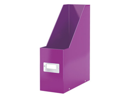 LEITZ Porte-revues Click & Store WOW, A4, carton, violet