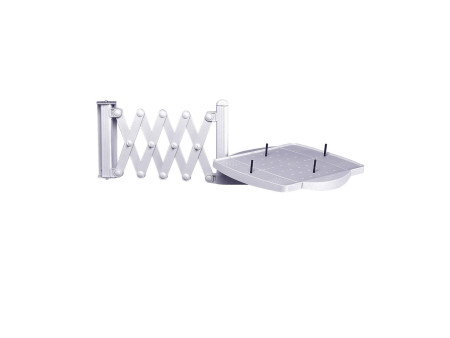 MAUL Bras support de téléphone, avec fixation murale, gris