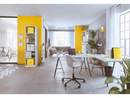 LEITZ Bloc de classement Click & Store WOW, jaune