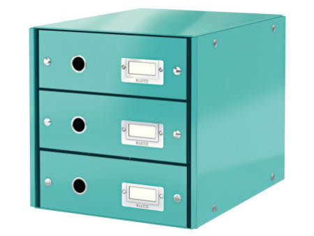 LEITZ Bloc de classement Click & Store WOW, menthe