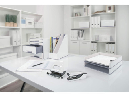 LEITZ Boîte de rangement Click & Store WOW, petit, blanc