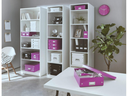 LEITZ Boîte de rangement Click & Store WOW, petit, violet