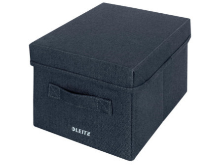 LEITZ Boîte de rangement en tissu, taille S, set de 2, gris