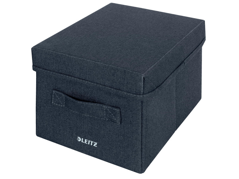 LEITZ Boîte de rangement en tissu, taille S, set de 2, gris