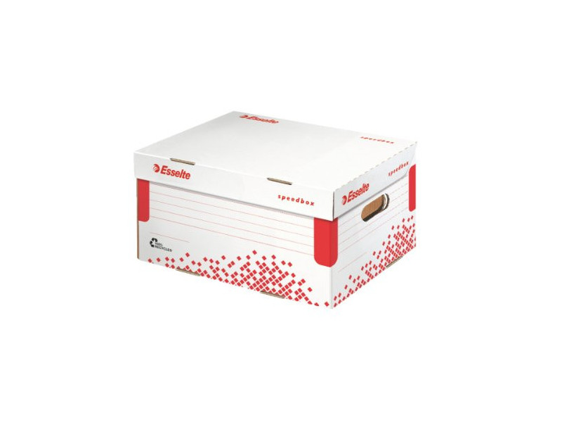 Esselte Conteneur d'archives à couvercle SPEEDBOX, A4
