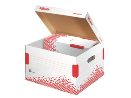 Esselte Conteneur d'archives à couvercle SPEEDBOX, taille: M