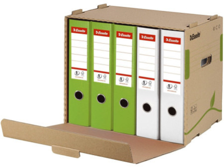 Esselte Container d'archives ECO pour classeurs, brun
