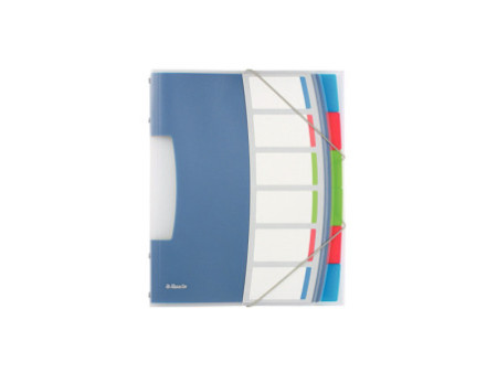 Esselte Trieur VIVIDA, A4, PP, 6 touches, multicolore