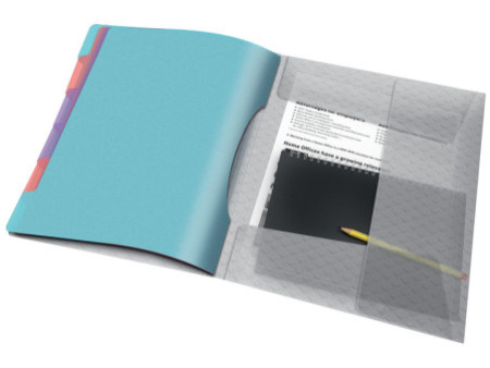 Esselte Trieur Colour'Breeze, A4, PP, 6 compartiments