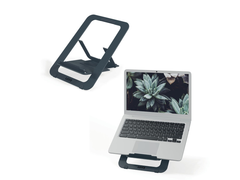 LEITZ Support pour ordinateur portable Ergo, gris foncé