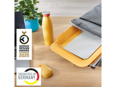 LEITZ Support pour ordinateur portable Ergo Cosy, jaune