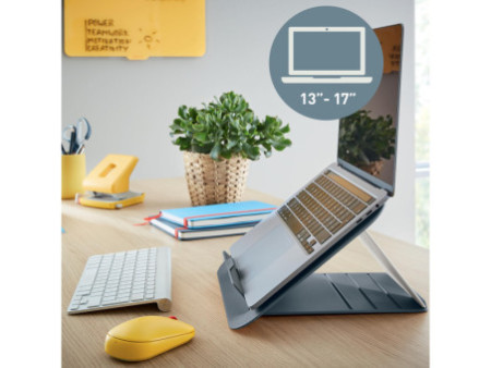 LEITZ Support pour ordinateur portable Ergo Cosy, gris