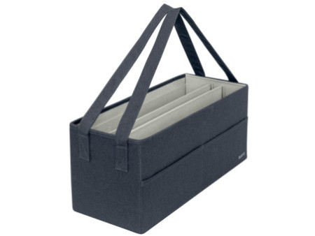 LEITZ Sac de rangement Desk Sharing, en tissu, gris velours