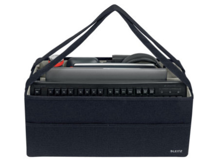 LEITZ Sac de rangement Desk Sharing, en tissu, gris velours