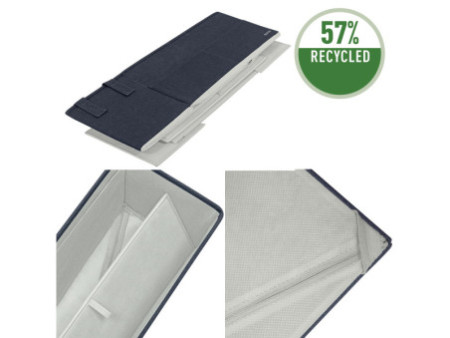 LEITZ Sac de rangement Desk Sharing, en tissu, gris velours