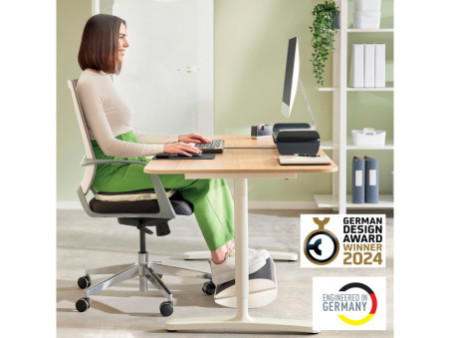 LEITZ Repose-pieds Ergo, plastique, gris clair