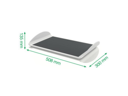 LEITZ Repose-pieds Ergo, plastique, gris clair