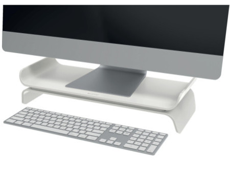 LEITZ Support pour écran Ergo, en plastique, gris clair