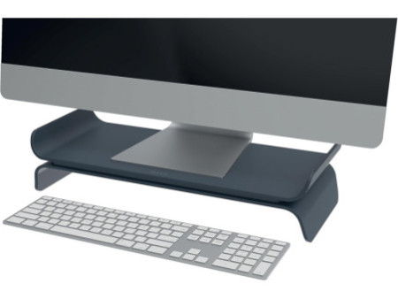 LEITZ Support pour écran Ergo, en plastique, gris foncé