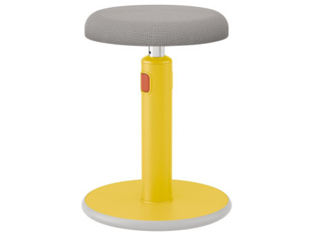 LEITZ Tabouret assis-debout Ergo Cosy Active, jaune