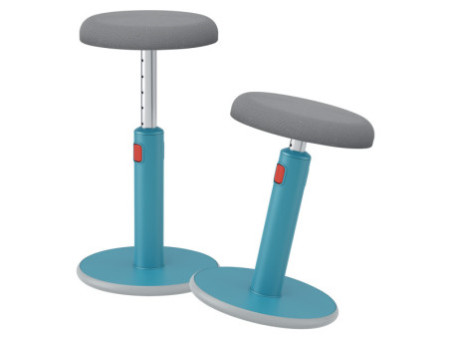 LEITZ Tabouret assis-debout Ergo Cosy Active, bleu