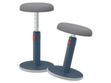 LEITZ Tabouret assis-debout Ergo Cosy Active, gris