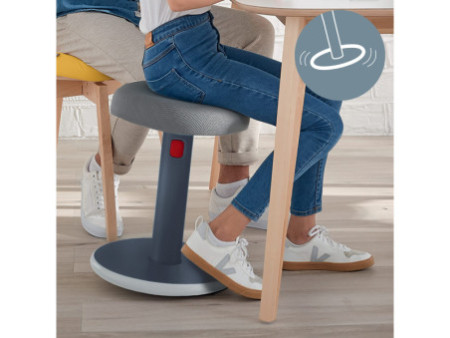 LEITZ Tabouret assis-debout Ergo Cosy Active, gris