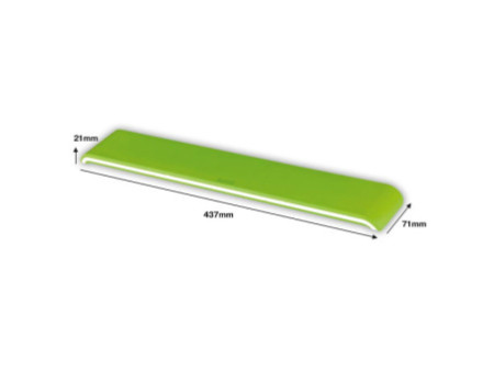 LEITZ Repose-poignet pour clavier Ergo WOW, blanc/vert