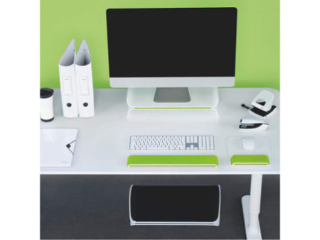 LEITZ Repose-poignet pour clavier Ergo WOW, blanc/vert